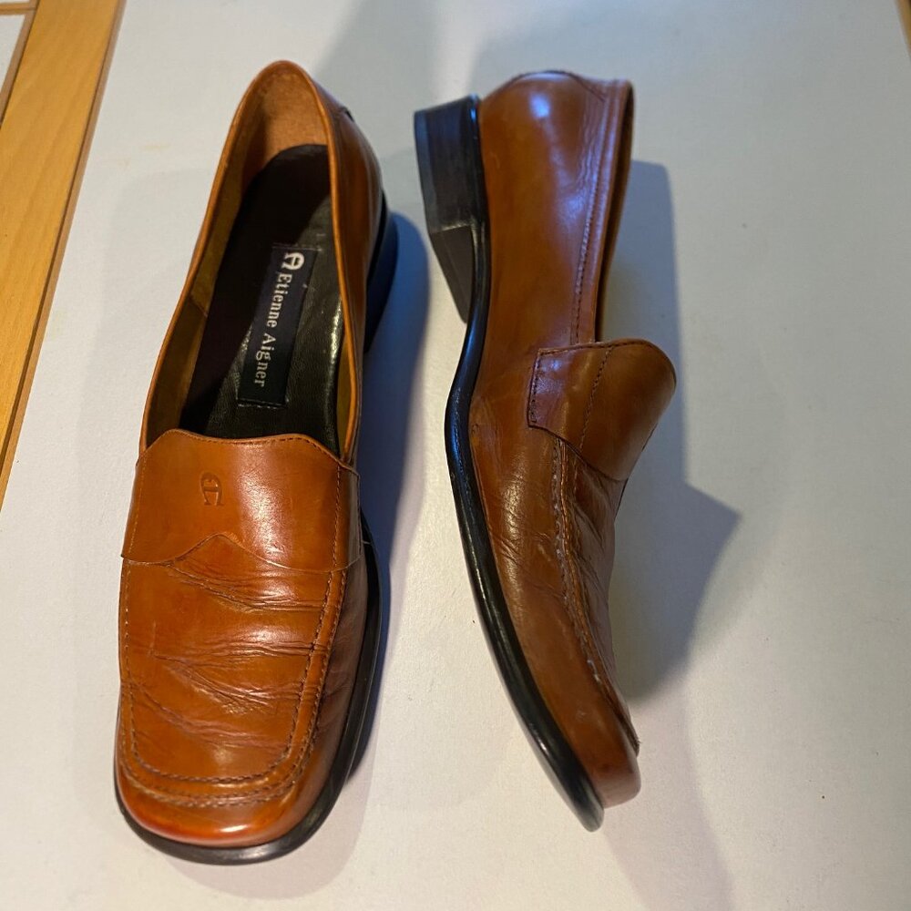 Etienne Aigner -  Size 6.5M - Women's Jannie Loafer Oxford Shoes